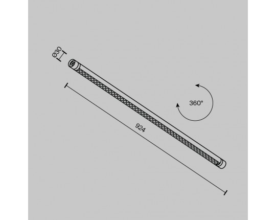 Светильник Maytoni Technical C149CL-L900-24W3K-B Светильник Maytoni Technical C149CL-L900-24W3K-B