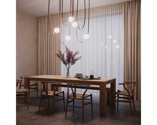 Подвесной светодиодный светильник Maytoni Technical Pendant system Parity Luna TR125B-10W3K-B