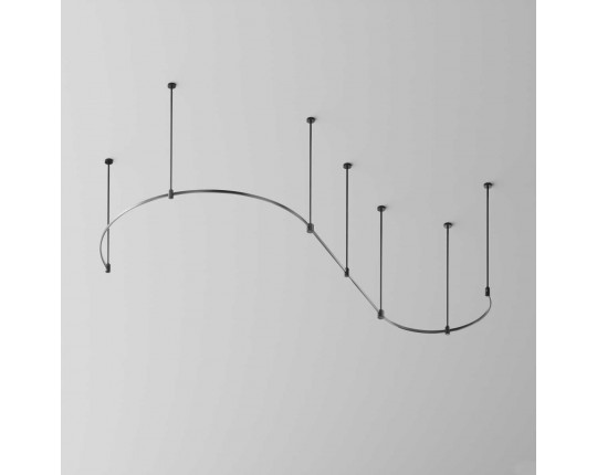 Шинопровод круглый из полукругов 1200мм Maytoni Technical FLARITY Busbar trunkings Flarity TRX154-2SR-D1200-B