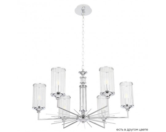 Подвесная люстра Crystal Lux Gloria SP6 Chrome