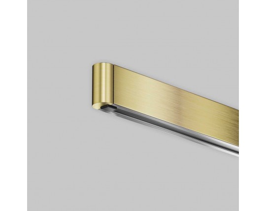 Заглушка торцевая для шинопровода Flarity,1 шт., латунь Maytoni Technical FLARITY Accessories for tracks Flarity TRA154EC-BS