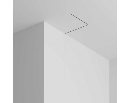 Шинопровод 1м Exility X встраиваемый под ГКЛ 12,5мм Maytoni Technical EXILITY X Busbar trunkings Exility X TRX239-421.12B