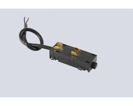 Питание для накладного шинопровода Crystal Lux CLT 0.205 02 L2000 BL