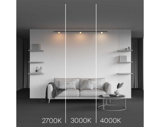 Трековый светильник Maytoni Technical Luna TR185-1-3W2.7K-B