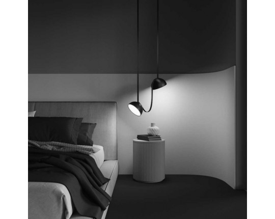 Подвесной светодиодный светильник Maytoni Technical Pendant system Parity Bowl TR126B-20W4K-B