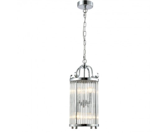 Подвесная люстра Crystal Lux Tadeo SP4 D200 Chrome/Transparente Подвесная люстра Crystal Lux Tadeo SP4 D200 Chrome/Transparente