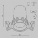 Встраиваемый светильник Maytoni Technical DL125-L12-3K-TRS-W Встраиваемый светильник Maytoni Technical DL125-L12-3K-TRS-W