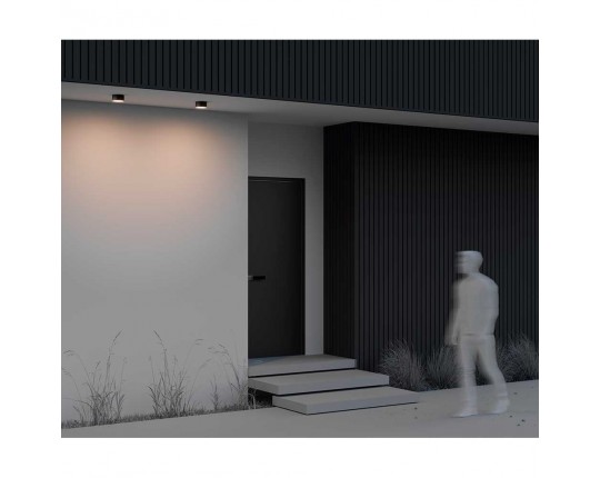 Уличный потолочный светодиодный светильник Maytoni Outdoor Zon IP O430CL-L15B3K