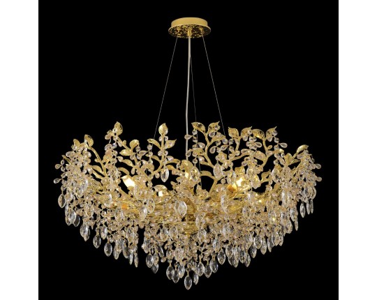 Подвесная люстра Crystal Lux Eden SP10 Gold