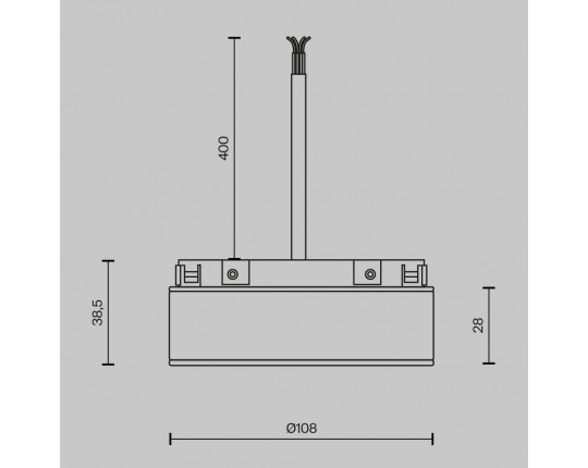 Блок питания Maytoni Technical Basity 48V 100W IP54 2A TRA172DR-100W-DS-B