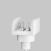 Уличный трековый светильник Maytoni Outdoor O-TR01-1-P-8WW3K Уличный трековый светильник Maytoni Outdoor O-TR01-1-P-8WW3K