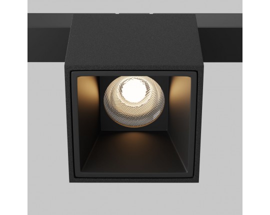Трековый светодиодный светильник Maytoni Technical Magnetic Exility Alfa S TR133-2-7W3K-B