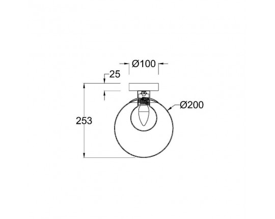 Настенный светильник Maytoni Basic form MOD521WL-01G3 Настенный светильник Maytoni Basic form MOD521WL-01G3