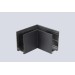 Соединитель для накладного шинопровода угловой Crystal Lux CLT 0.215 04 BL