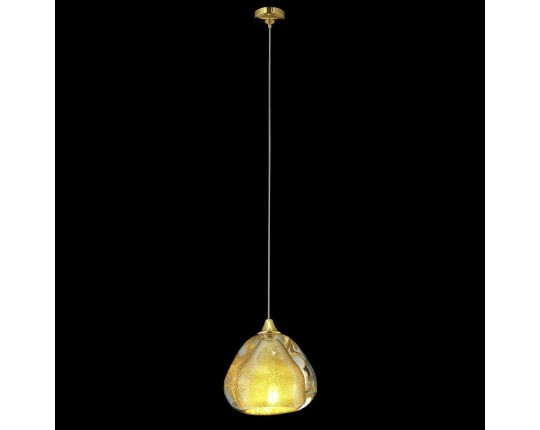 Подвесной светодиодный светильник Crystal Lux Verano SP1 Gold