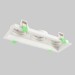Встраиваемый светильник Crystal Lux CLT 068C3 WH