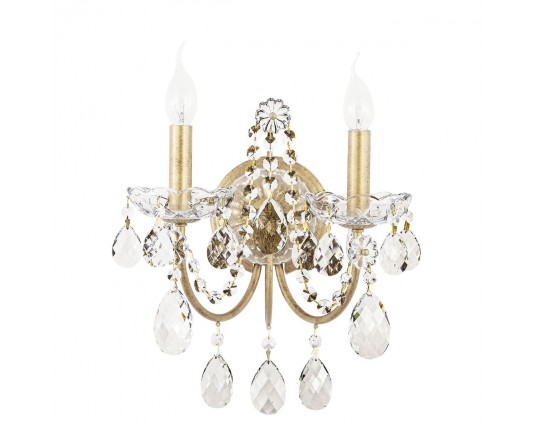 Бра Crystal Lux Odelis AP2 Gold