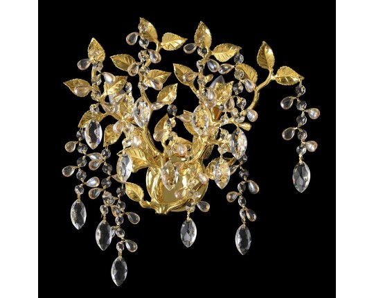 Настенный светильник Crystal Lux Eden AP2 Gold