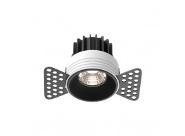 Встраиваемый светодиодный светильник Maytoni Round DL058-7W4K-TRS-B