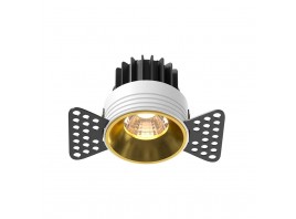 Встраиваемый светодиодный светильник Maytoni Round DL058-7W3K-TRS-BS