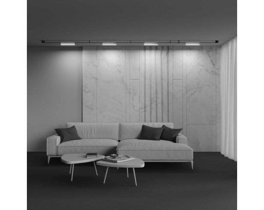 Подвесной светодиодный светильник Maytoni Technical Pendant system Parity Basis TR129B-12W4K-W