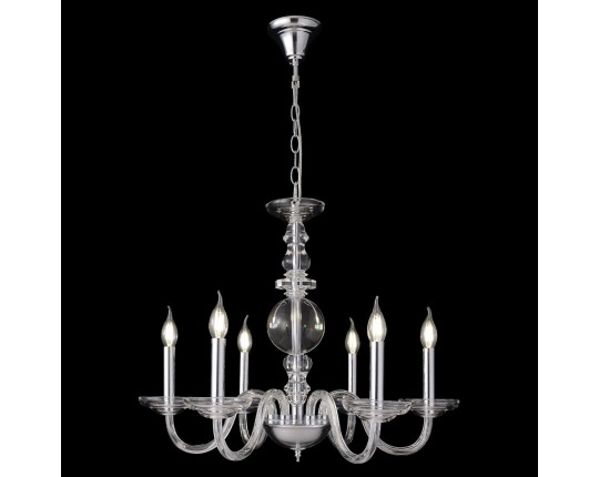 Подвесная люстра Crystal Lux ARABESQUE SP6 CHROME