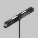 Трековый светодиодный светильник Maytoni Technical Magnetic Exility Plato TR123-2-15W3K-B Трековый светодиодный светильник Maytoni Technical Magnetic Exility Plato TR123-2-15W3K-B