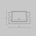 Алюминиевый профиль накладной 15x6 (Белый, 2 м), ALM-001-W-2M Maytoni Led Strip 631004