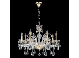 Подвесная люстра Crystal Lux MONICA SP8 GOLD