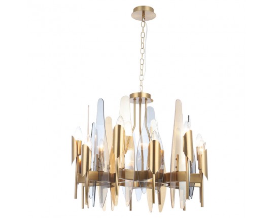 Подвесная люстра Crystal Lux Casa SP-PL12 Brass