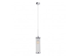Подвесной светильник Crystal Lux Tadeo SP1 D100 Chrome/Transparente