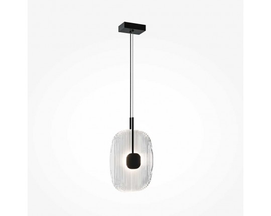Подвесной светодиодный светильник Maytoni Eclipse MOD152PL-L1BK