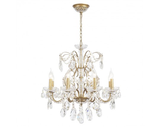 Подвесная люстра Crystal Lux Odelis SP8 Gold
