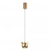 Подвесной светодиодный светильник Crystal Lux Amigo SP Led Gold