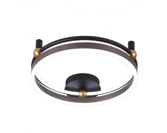 Потолочный светодиодный светильник Crystal Lux Fernando PL48W Led Coffee/Black