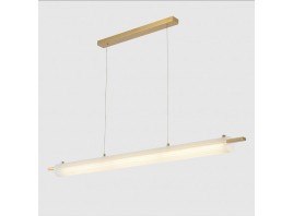 Подвесной светодиодный светильник Crystal Lux Tunnel SP40 Led Brass