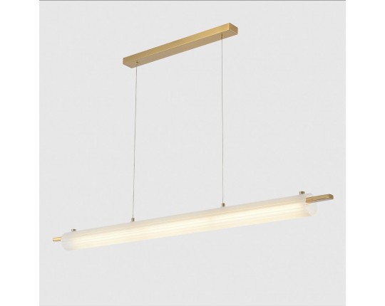 Подвесной светодиодный светильник Crystal Lux Tunnel SP40 Led Brass Подвесной светодиодный светильник Crystal Lux Tunnel SP40 Led Brass