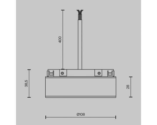 Блок питания Maytoni Technical Basity 48V 100W IP54 2A TRA172DR-100W-B