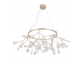 Подвесная люстра Crystal Lux Evita SP45 D Gold/Transparent