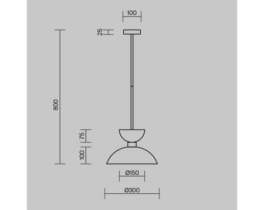 Подвесной светильник Freya Essence FR5490CL-01BS
