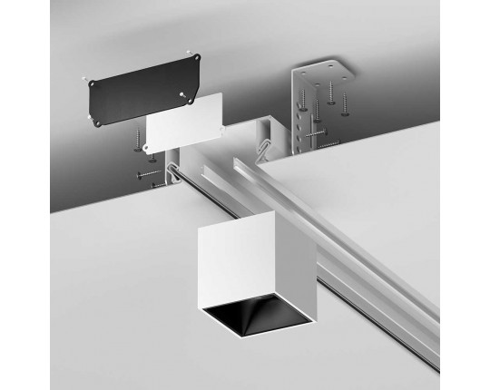 Профиль ниши скрытого монтажа в натяжной потолок Maytoni Technical ALM-9940-SC-W-2M
