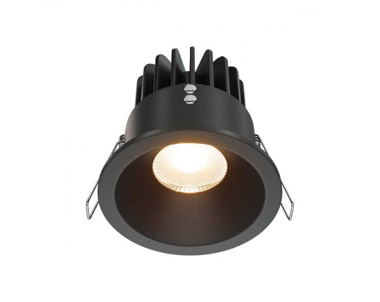 Встраиваемый светильник Maytoni Technical Downlight DL034-01-12W2.7K-B