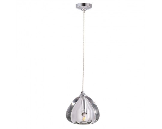 Подвесной светильник Crystal Lux VERANO SP1 TRANSPARENT Подвесной светильник Crystal Lux VERANO SP1 TRANSPARENT