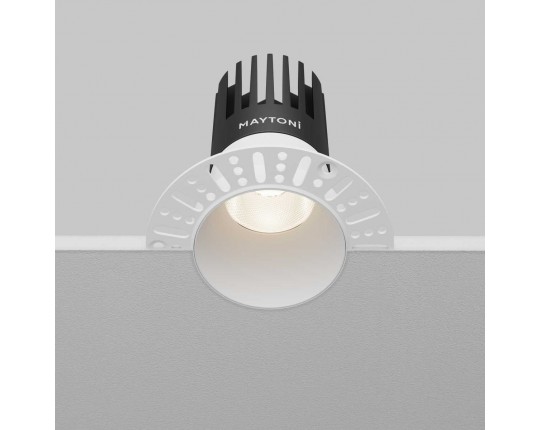 Встраиваемый светильник Maytoni Technical Dip DL122-15W-4K-TRS-W