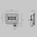 Прожектор светодиодный Maytoni Flood 30W 6500K FL001-L30B6KSR Прожектор светодиодный Maytoni Flood 30W 6500K FL001-L30B6KSR