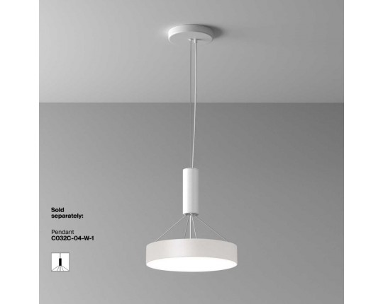 Потолочный светодиодный светильник Maytoni Zon C032CL-36W4K-RD-W
