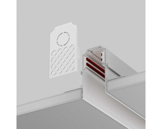 Коннектор питания прямой Maytoni Technical Radity TRA084C-W-12