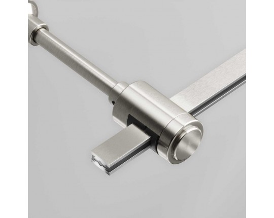 Крепление настенное Wall одинарное удлиненное Maytoni Technical TRA155CW-SL1-PT