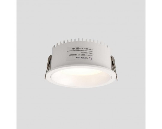 Встраиваемый светодиодный светильник Crystal Lux CLT 529C105 WH 3000K Встраиваемый светодиодный светильник Crystal Lux CLT 529C105 WH 3000K