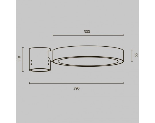 Парковый светильник Maytoni Outdoor Dion O472H-L50GF3K